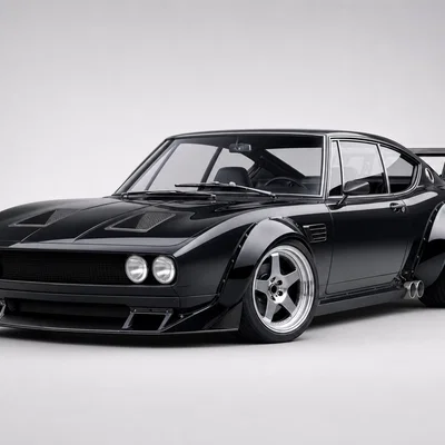 Mô hình in 3D Fiat Dino Coupe Bertone 1967-1972 phong cách xe đua