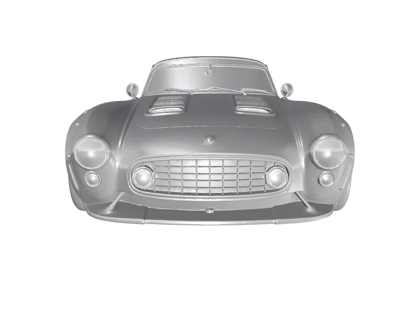 Mô hình in 3D xe đua cổ điển FIAT 8V Supersonic Ghia 1953 - Image 4