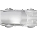 Mô hình in 3D Fiat Dino Coupe Bertone 1967-1972 phong cách xe đua - Thumbnail 3