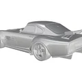 Mô hình in 3D xe đua cổ điển FIAT 8V Supersonic Ghia 1953 - Thumbnail 5