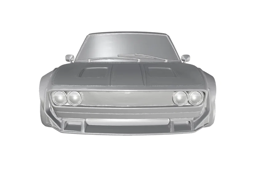 Mô hình in 3D Fiat Dino Coupe Bertone 1967-1972 phong cách xe đua - Image 4