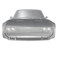 Mô hình in 3D Fiat Dino Coupe Bertone 1967-1972 phong cách xe đua - Thumbnail 4