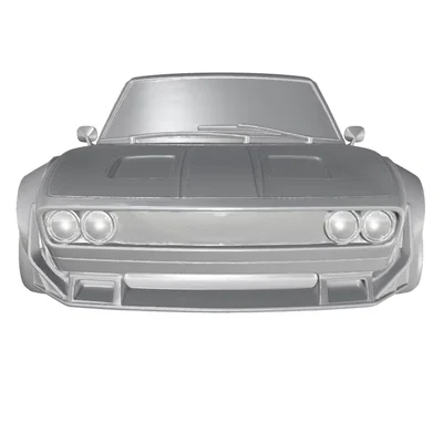 Mô hình in 3D Fiat Dino Coupe Bertone 1967-1972 phong cách xe đua