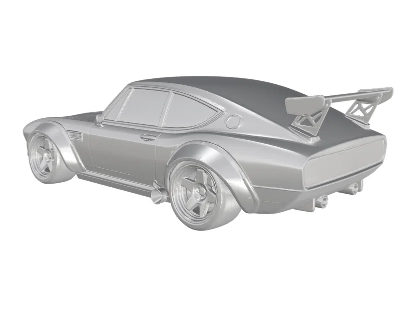 Mô hình in 3D Fiat Dino Coupe Bertone 1967-1972 phong cách xe đua - Image 5