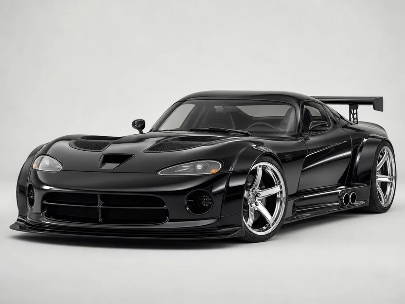 Mô hình in 3D xe Dodge Viper GTS 1996-2002 Racing hầm hố - Image 1