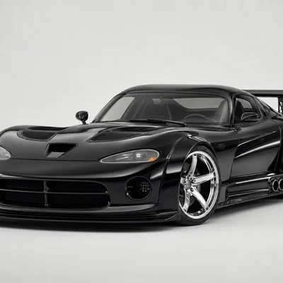 Mô hình in 3D xe Dodge Viper GTS 1996-2002 Racing hầm hố