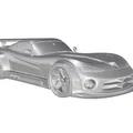Mô hình in 3D xe Dodge Viper GTS 1996-2002 Racing hầm hố - Thumbnail 2