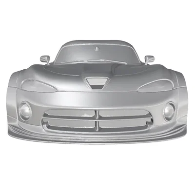 Mô hình in 3D xe Dodge Viper GTS 1996-2002 Racing hầm hố