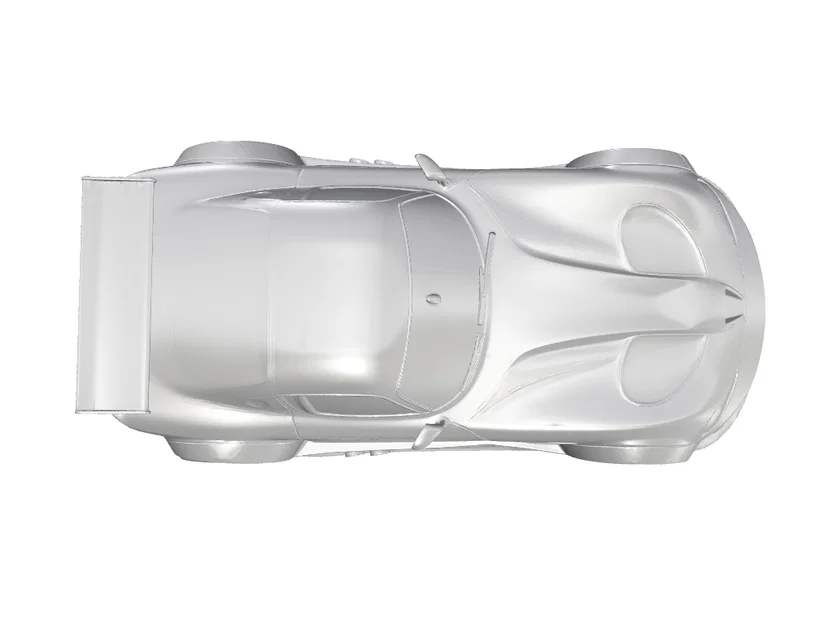 Mô hình in 3D xe Dodge Viper GTS 1996-2002 Racing hầm hố - Image 5