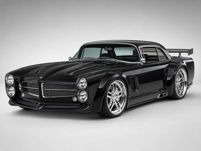 Mô hình xe đua cổ điển Facel Vega HK 500 (1958-1961) in 3D - Image 1