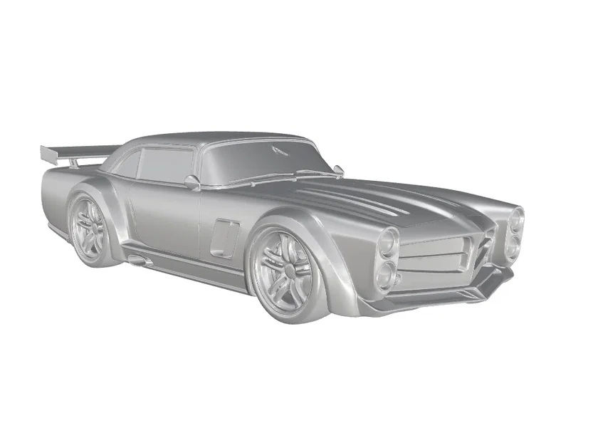 Mô hình xe đua cổ điển Facel Vega HK 500 (1958-1961) in 3D - Image 2