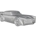 Mô hình xe đua cổ điển Facel Vega HK 500 (1958-1961) in 3D - Thumbnail 2