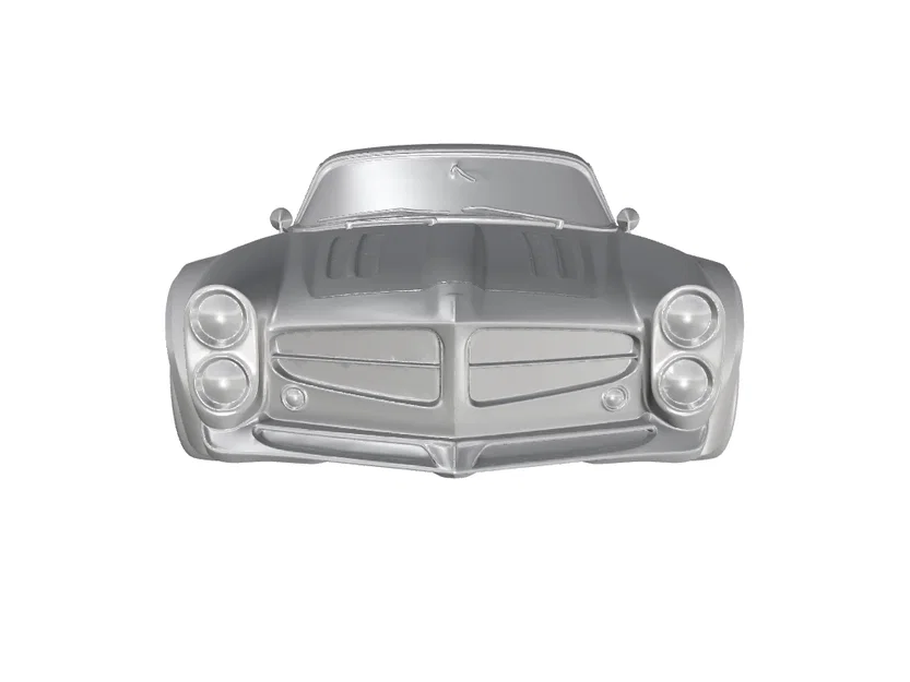 Mô hình xe đua cổ điển Facel Vega HK 500 (1958-1961) in 3D - Image 4