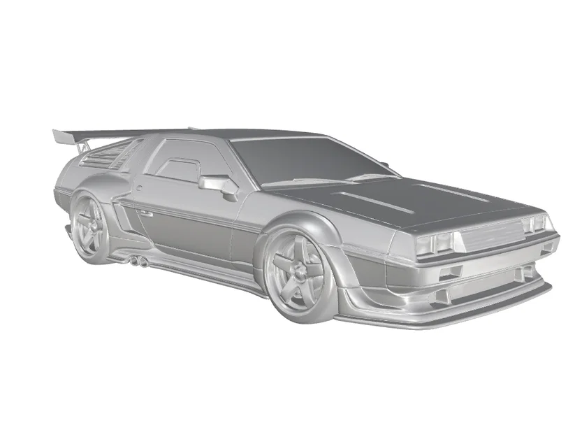 Mô hình siêu xe Delorean DMC-12 phiên bản đua 1981-1983 - Image 2
