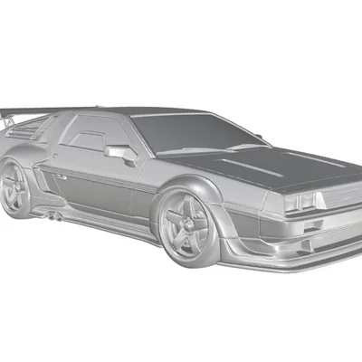 Mô hình siêu xe Delorean DMC-12 phiên bản đua 1981-1983