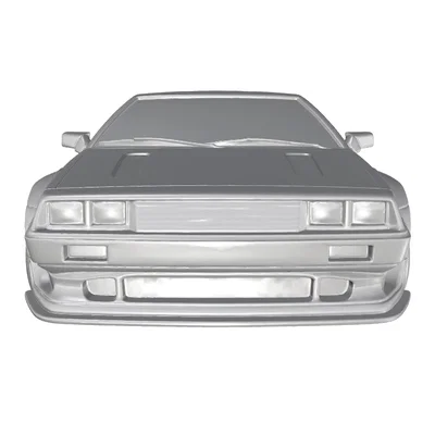 Mô hình siêu xe Delorean DMC-12 phiên bản đua 1981-1983