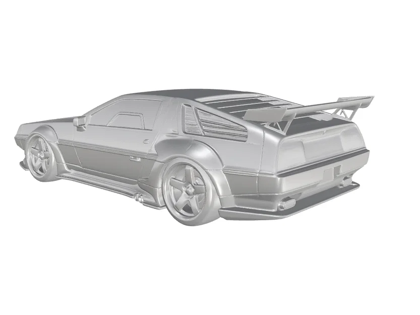 Mô hình siêu xe Delorean DMC-12 phiên bản đua 1981-1983 - Image 5