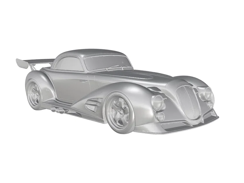 Mô hình xe đua 3D Delahaye 135MS 175 S Racing cổ điển - Image 2