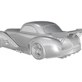 Mô hình xe đua 3D Delahaye 135MS 175 S Racing cổ điển - Thumbnail 3