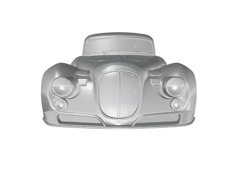 Mô hình xe đua 3D Delahaye 135MS 175 S Racing cổ điển - Image 4