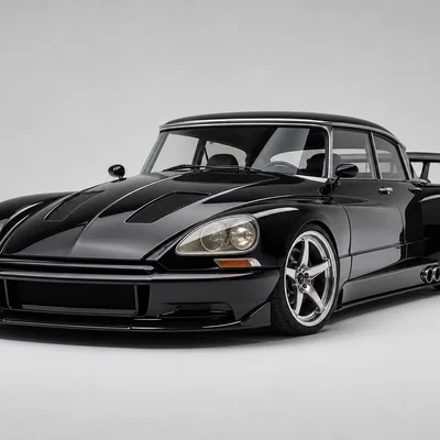 Mô hình in 3D xe đua cổ điển Citroen DS 19 Racing