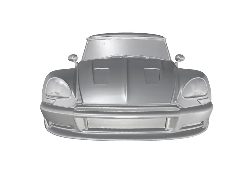 Mô hình in 3D xe đua cổ điển Citroen DS 19 Racing - Image 3