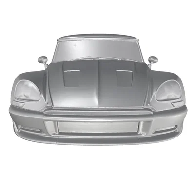 Mô hình in 3D xe đua cổ điển Citroen DS 19 Racing