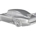 Mô hình in 3D xe đua cổ điển Citroen DS 19 Racing - Thumbnail 4