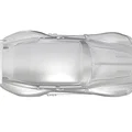 Mô hình in 3D xe đua cổ điển Citroen DS 19 Racing - Thumbnail 5