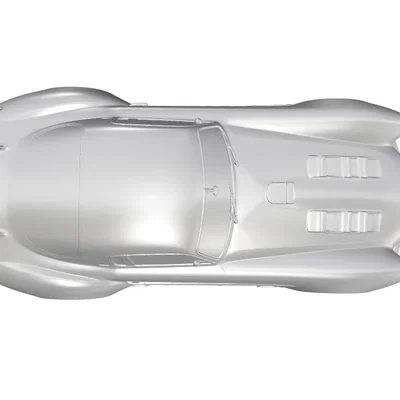 Mô hình in 3D xe đua cổ điển Cisitalia 202 Coupe Pininfarina