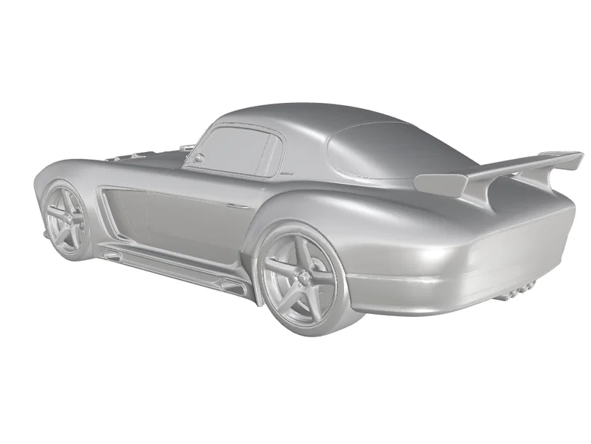 Mô hình in 3D xe đua cổ điển Cisitalia 202 Coupe Pininfarina - Image 5
