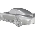 Mô hình in 3D xe đua cổ điển Cisitalia 202 Coupe Pininfarina - Thumbnail 5