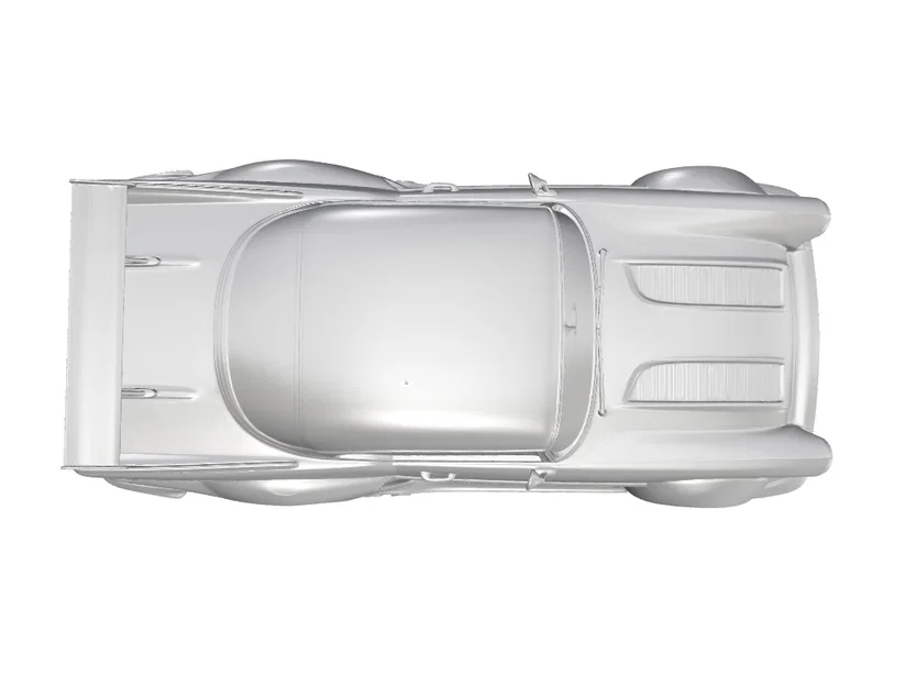 Mô hình in 3D xe đua Chevrolet Bel Air 1957 đầy phong cách - Image 3