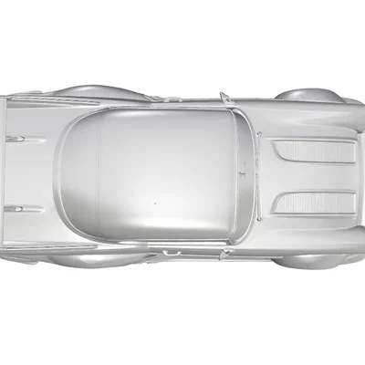 Mô hình in 3D xe đua Chevrolet Bel Air 1957 đầy phong cách