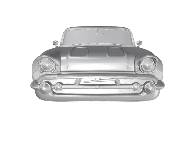 Mô hình in 3D xe đua Chevrolet Bel Air 1957 đầy phong cách - Image 5