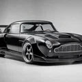 Mô hình 3D xe đua cổ điển Aston Martin DB4 GT DB5 1959-1965 - Thumbnail 1