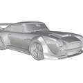 Mô hình 3D xe đua cổ điển Aston Martin DB4 GT DB5 1959-1965 - Thumbnail 2