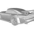 Mô hình 3D xe đua cổ điển Aston Martin DB4 GT DB5 1959-1965 - Thumbnail 5