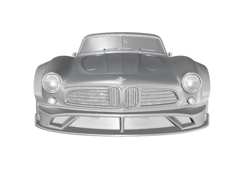 Mô hình BMW 507 Roadster 1956-1959 phong cách xe đua - Image 3