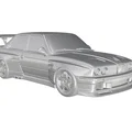 Mô hình 3D xe đua BMW E30 M3 1986-1991 cực chi tiết - Thumbnail 2