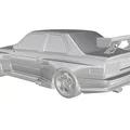 Mô hình 3D xe đua BMW E30 M3 1986-1991 cực chi tiết - Thumbnail 4