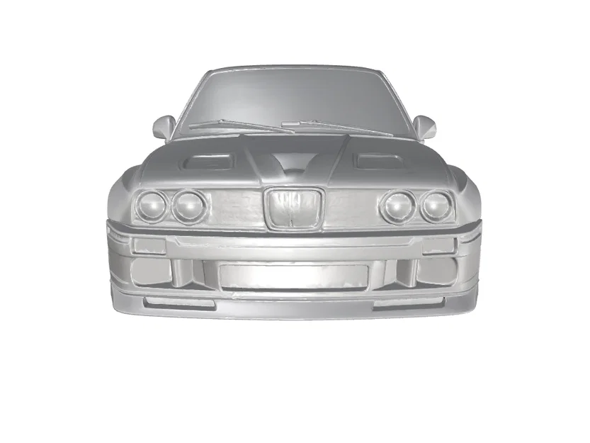 Mô hình 3D xe đua BMW E30 M3 1986-1991 cực chi tiết - Image 5