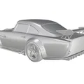 Mô hình 3D xe đua cổ điển Aston Martin DB2 4 MK II 1955 - Thumbnail 4