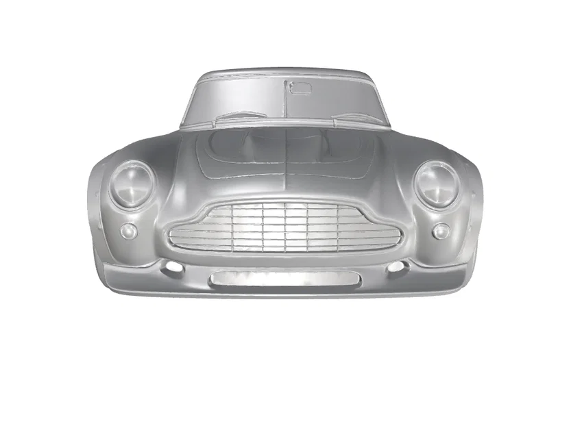Mô hình 3D xe đua cổ điển Aston Martin DB2 4 MK II 1955 - Image 5
