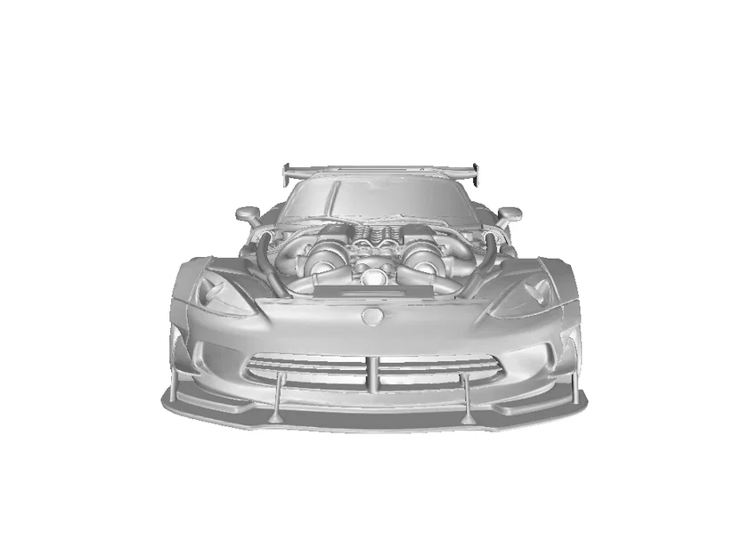 Mô hình siêu xe Roadster American Style Racing #5 in 3D chất lượng cao - Image 3