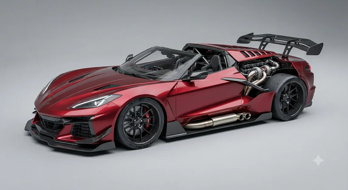Mô hình xe đua Roadster American Style Racing #6 cực chất cho in 3D - Image 1