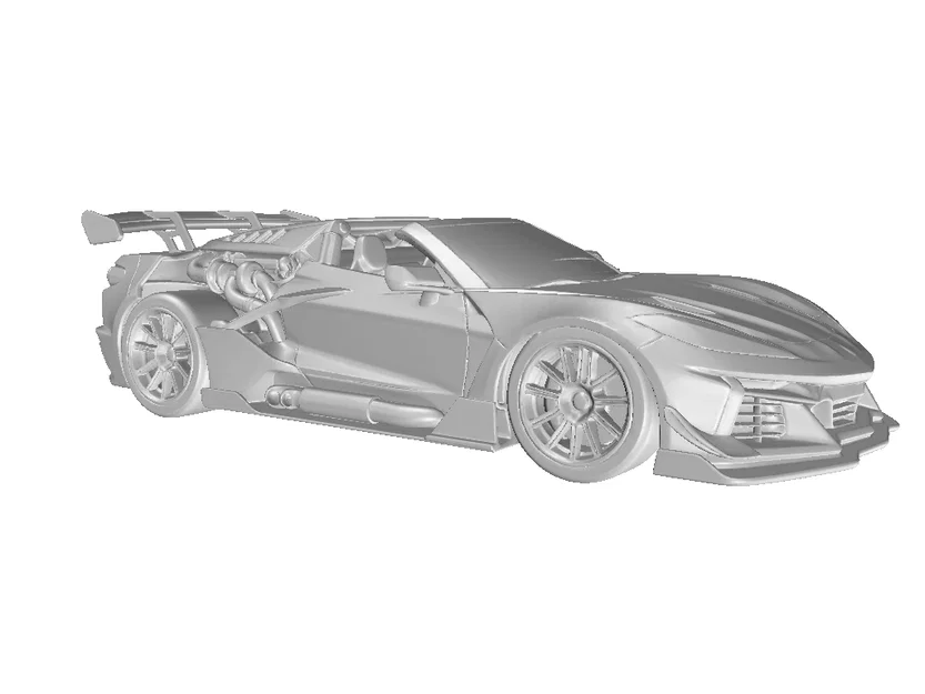 Mô hình xe đua Roadster American Style Racing #6 cực chất cho in 3D - Image 2
