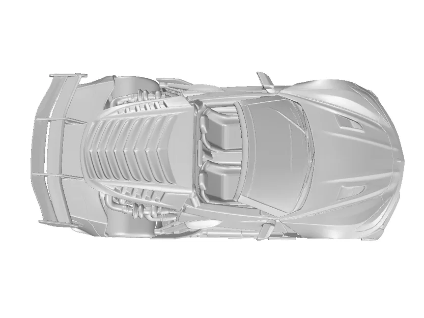 Mô hình xe đua Roadster American Style Racing #6 cực chất cho in 3D - Image 3