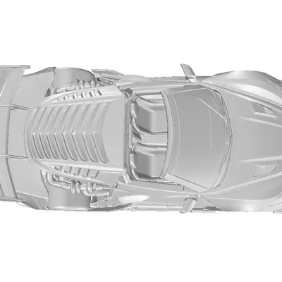 Mô hình xe đua Roadster American Style Racing #6 cực chất cho in 3D