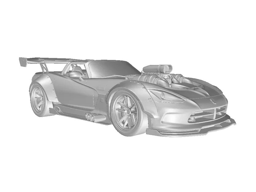 Mô hình xe đua Roadster American Style Racing #3 (In 3D) - Image 2